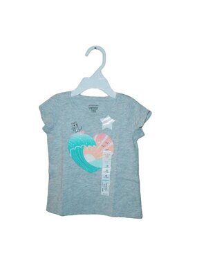 Jumping Beans Toddler Softest Tee Surf Cat Wave Size 18M